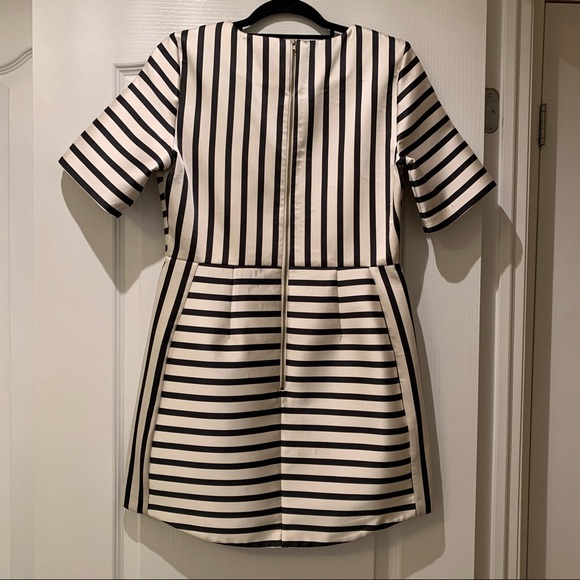Topshop Striped Mini Dress - Picture 5 of 7